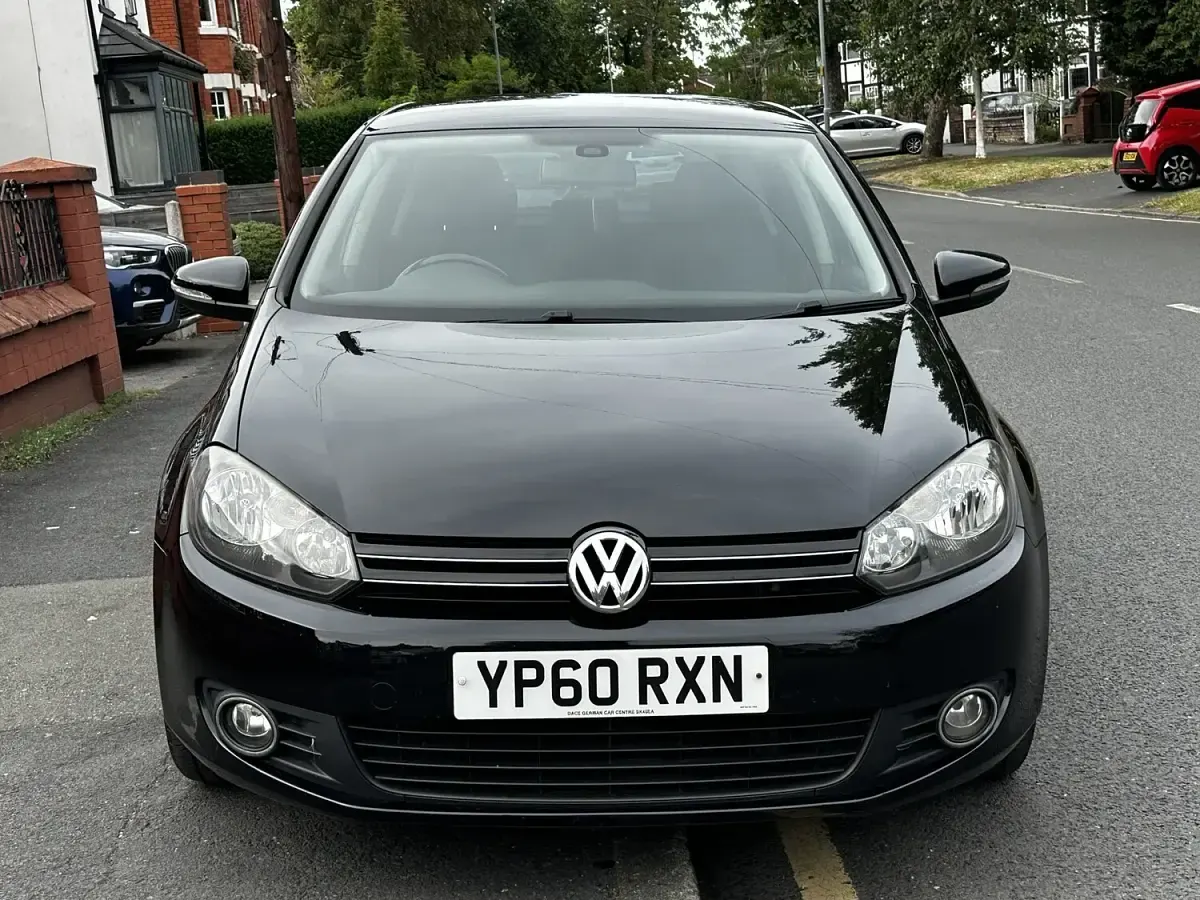 Used VW Golf VI SE 122 HP (89 kW) 2010 Black Hatchback