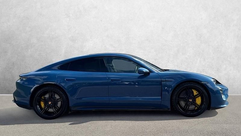 Used Porsche Taycan 500 kW (680 HP) 2021 Blue Sedan
