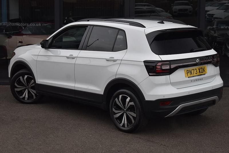 Used VW T-Cross Black Edition 2023 White SUV