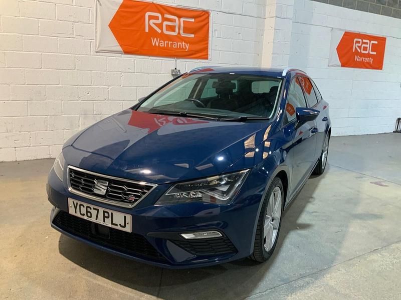 Blue Used 2017 Seat Leon FR Estate | £9,295 (Fair price) - Image 1/4