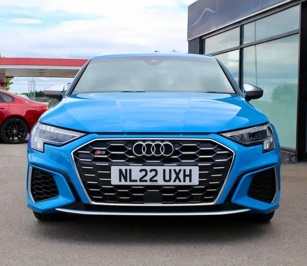 Used Audi S3 Comfort 310 HP (228 kW) 2022 Blue Sedan