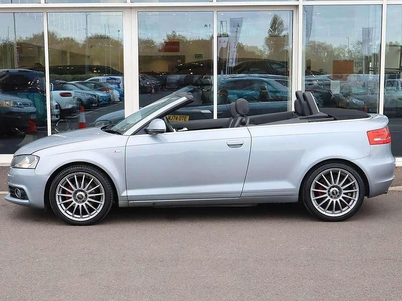 Used Audi A3 Cabriolet S-Line 2009 Silver Cabriolet