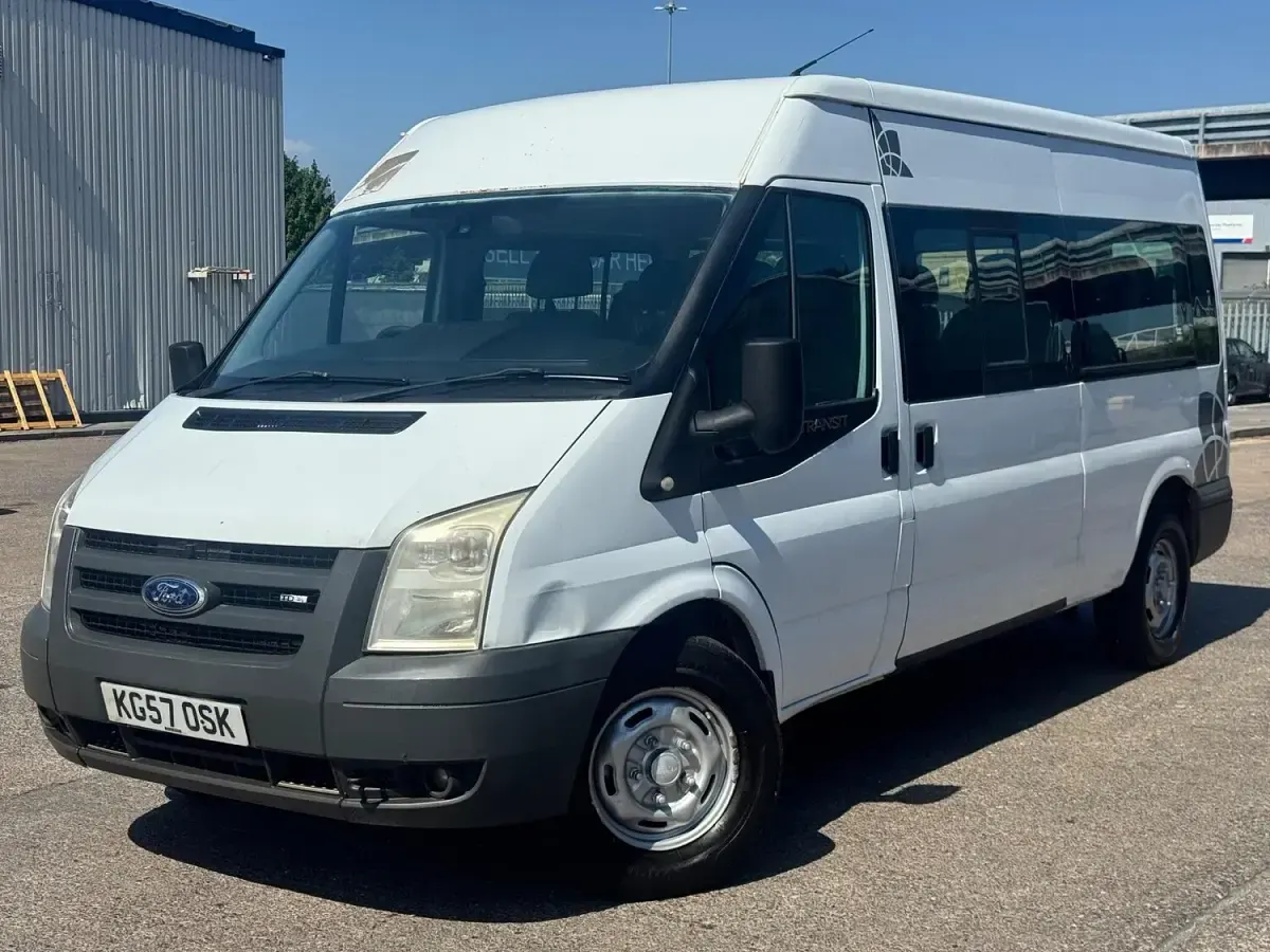 Used Ford Transit 140 HP (102 kW) 2008 White Van