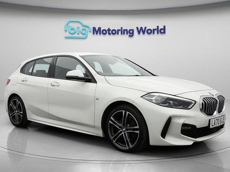 White Used 2021 BMW 118 M Sport Hatchback | £16,500 (Good price) - Image 1/4