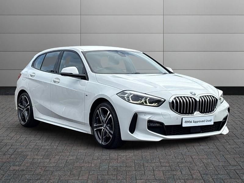 White Used 2021 BMW 116 M Sport Hatchback | £17,750 (Fair price) - Image 1/4