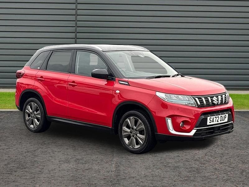 Red Used 2022 Suzuki Vitara SZ-T Hatchback | £13,295 (Fair price) - Image 1/4