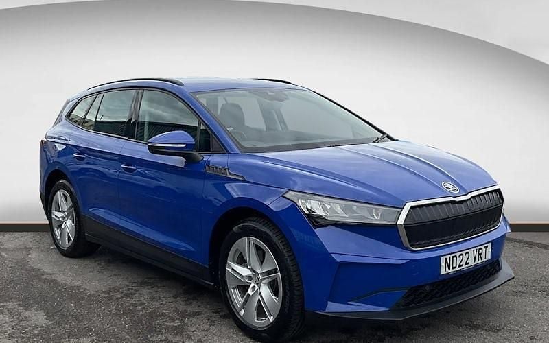 Blue Used 2022 Skoda Enyaq iV ecoSuite SUV | £16,790 (Good price) - Image 1/4