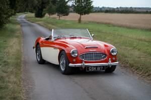 Used Austin Healey 3000 MK I 146 HP (107 kW) 1959 Red Cabriolet