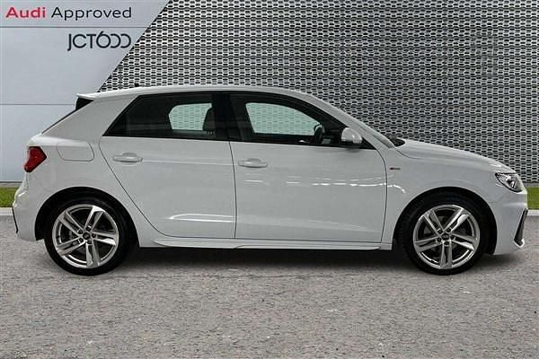 Used Audi A1 S-Line 148 HP (108 kW) 2022 White Hatchback