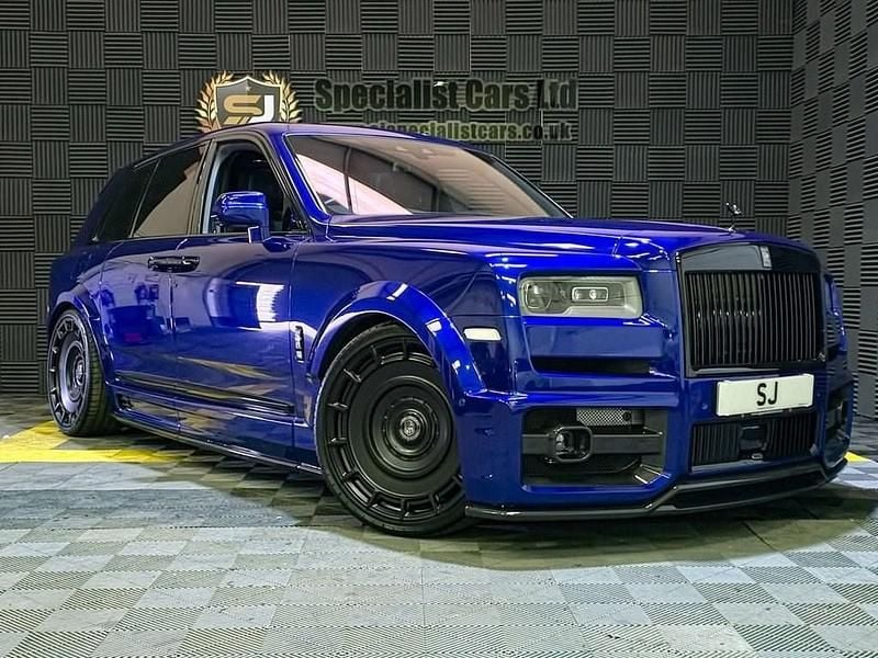 Used Rolls Royce Cullinan 563 HP (414 kW) 2022 Blue SUV