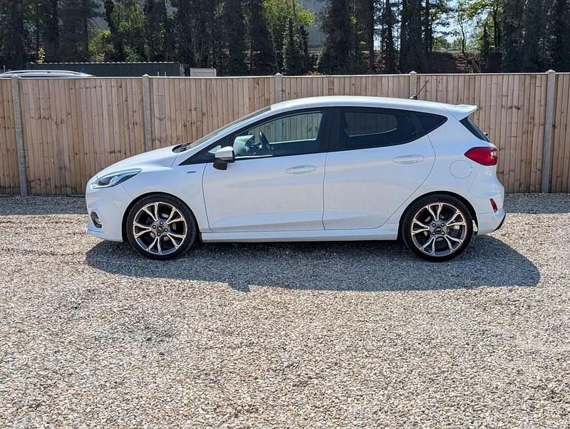 Used Ford Fiesta ST-Line X 120 HP (88 kW) 2019 White Hatchback