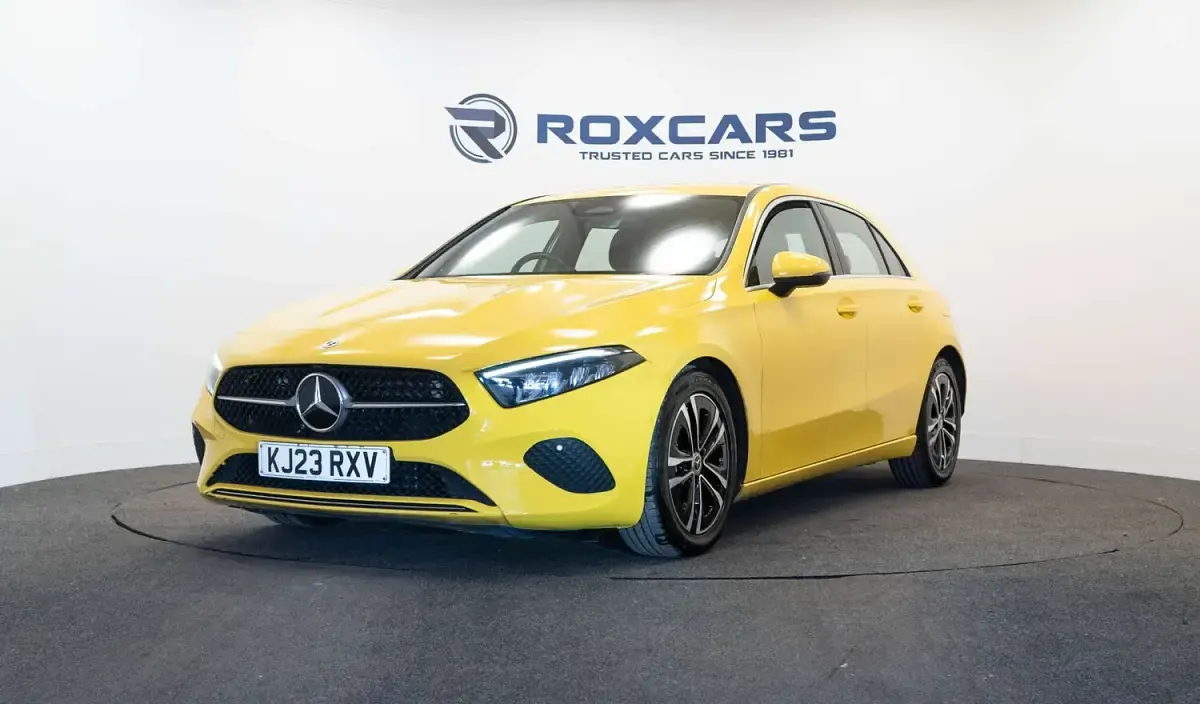Used Mercedes A180 Executive 2023 Yellow Hatchback