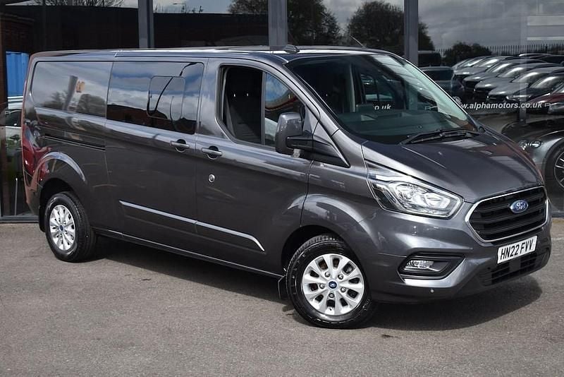 Used Ford Transit Custom Limited 130 HP (95 kW) 2022 Grey Van