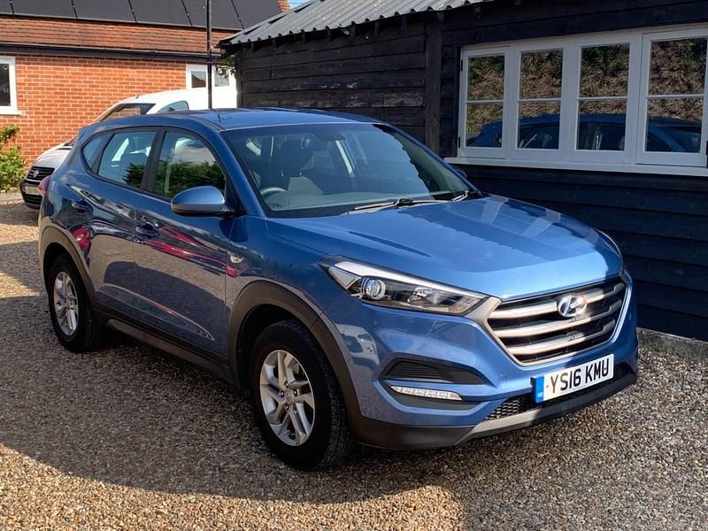 Blue Used 2016 Hyundai Tucson SUV | £7,000 (Good price) - Image 1/4