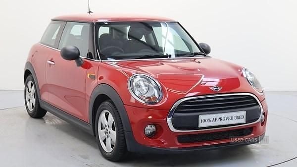 Red Used 2017 Mini ONE Hatch Hatchback | £12,450 (Fair price) - Image 1/2