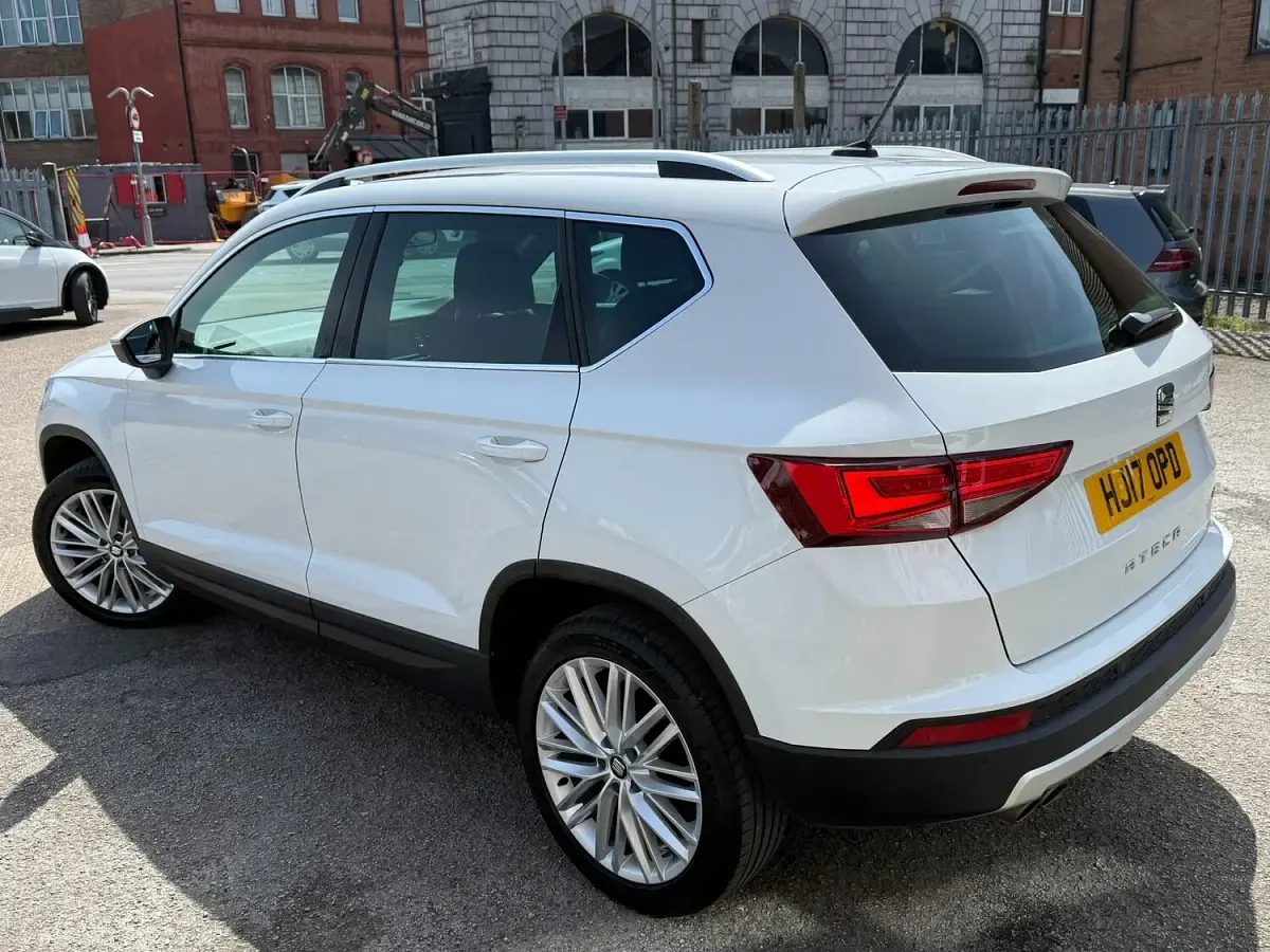 Used Seat Ateca XCELLENCE 150 HP (110 kW) 2017 White SUV