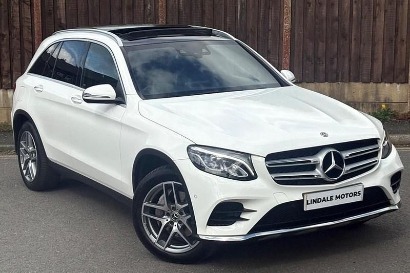 Used Mercedes GLC250 AMG Line Premium Plus 204 HP (150 kW) 2018 White SUV
