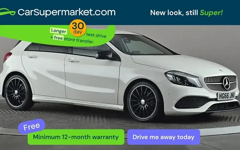 Begagnad Mercedes A200 AMG Line Premium 156 HK (114 kW) 2018 Halvkombi