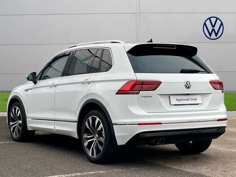 Used VW Tiguan R-line 150 HP (110 kW) 2020 White SUV