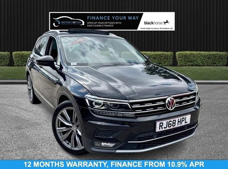 Black Used 2019 VW Tiguan SEL SUV | £13,695 (Good price) - Image 1/3