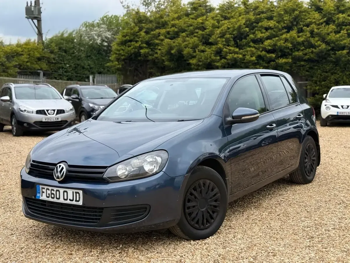 Used VW Golf VI S 2010 Blue Hatchback