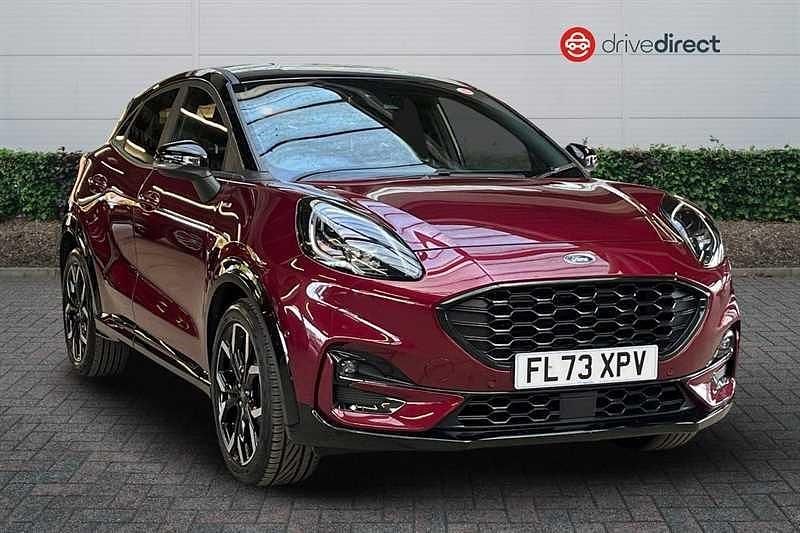 Red Used 2023 Ford Puma Hatchback | £18,140 - Image 1/4