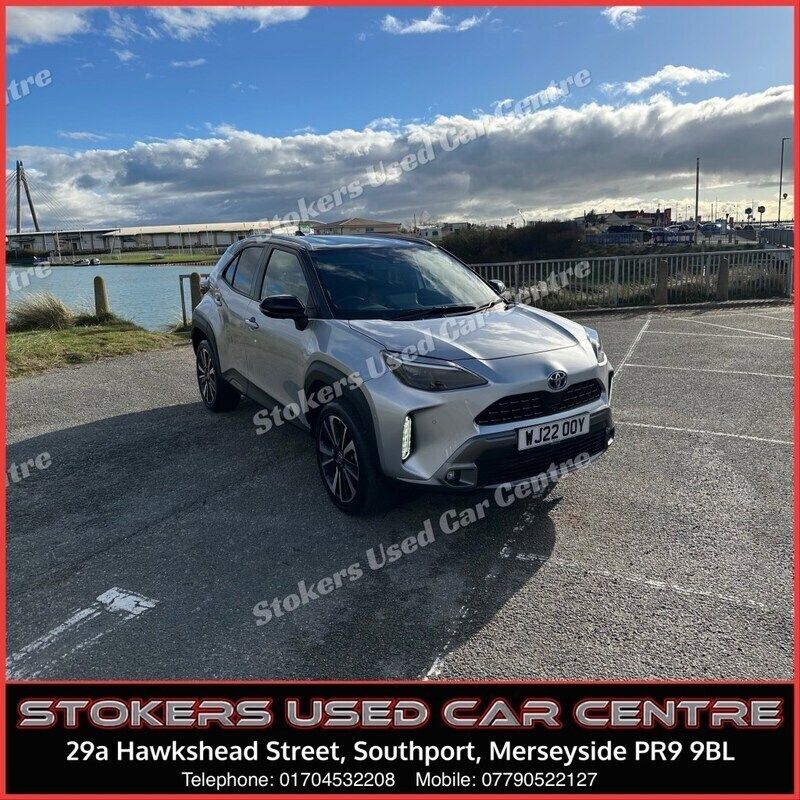 Silver Used 2022 Toyota Yaris Hybrid Edition Hatchback | £18,995 (Fair price) - Image 1/4