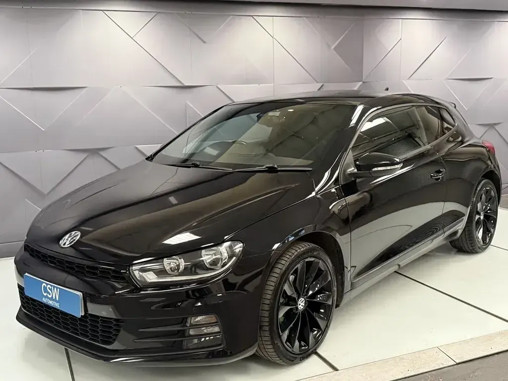Used VW Scirocco GT 150 HP (110 kW) 2016 Black Coupe
