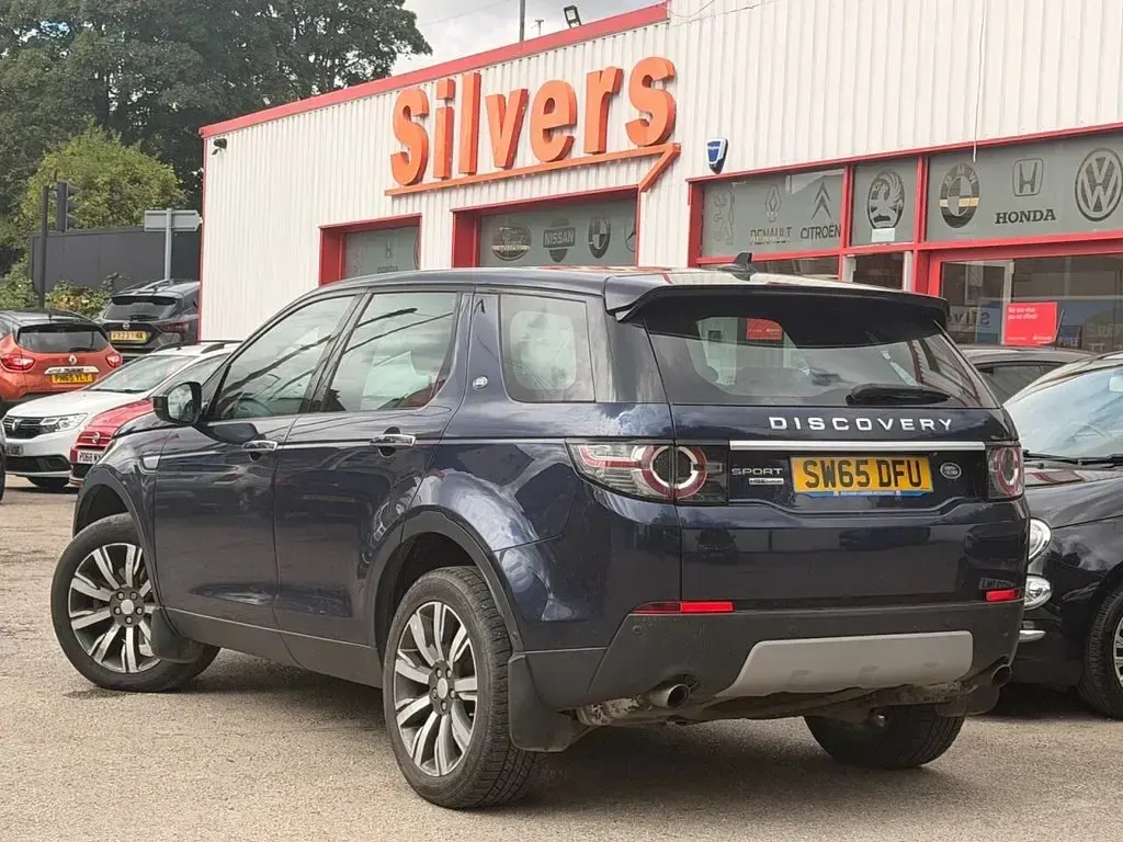 Used Land Rover Discovery Sport HSE Luxury 177 HP (130 kW) 2015 Blue SUV