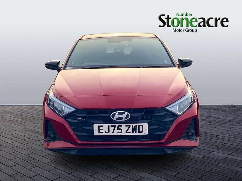 Used Hyundai i20 N Line 100 HP (73 kW) 2025 Red Hatchback