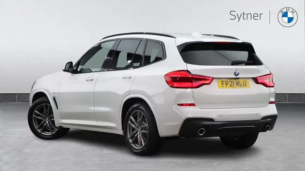 Used BMW X3 M Sport 181 HP (133 kW) 2021 White SUV