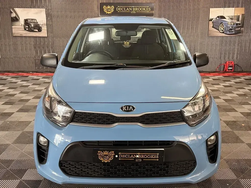 Used Kia Picanto 2018 Blue Hatchback