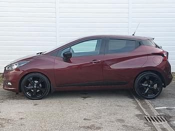 Used Nissan Micra 92 HP (67 kW) 2022 Red Hatchback