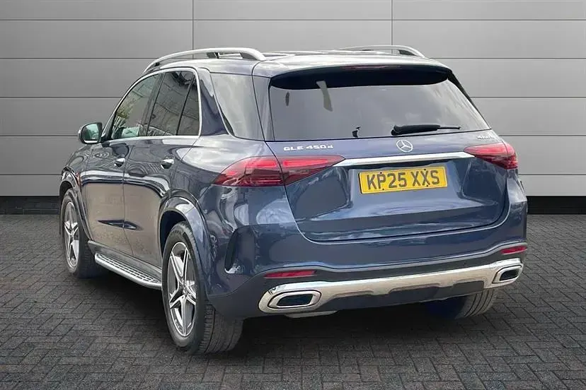Used Mercedes GLE450 AMG AMG line 367 HP (269 kW) 2025 Sodalite blue SUV