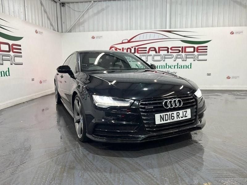 Used Audi A7 Sportback Black Edition 272 HP (200 kW) 2016 Black Hatchback