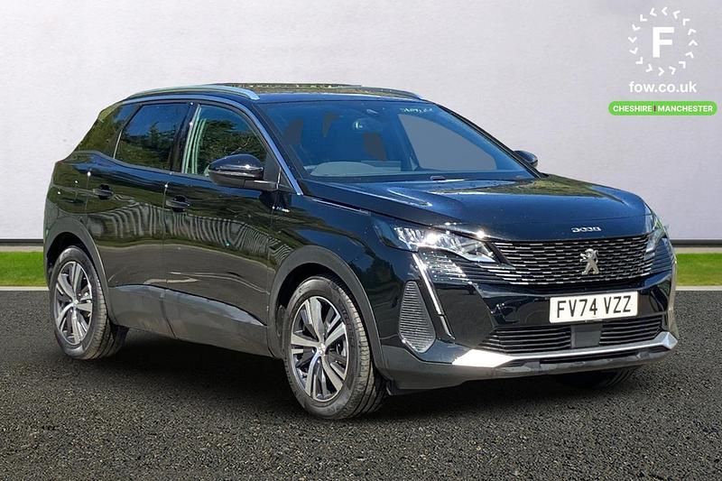 Black Used 2023 Peugeot 3008 Active+ Estate | £20,399 (Fair price) - Image 1/3