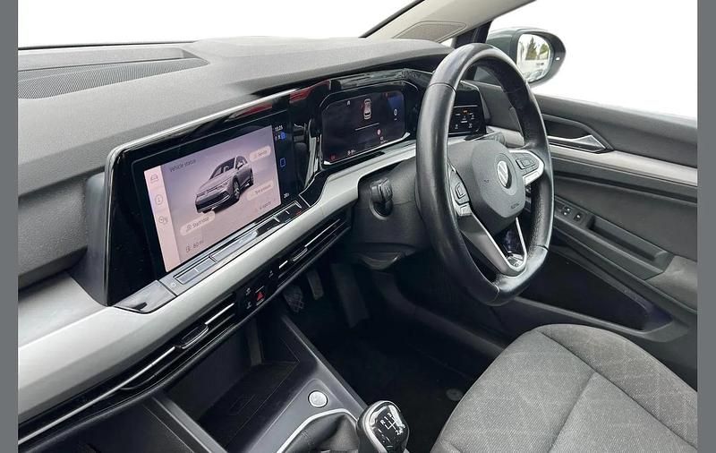 Used VW Golf VIII S 130 HP (95 kW) 2021 Dolphin grey Hatchback