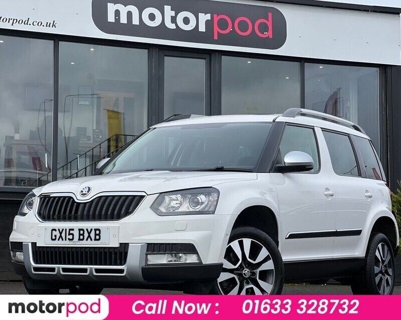 White Used 2015 Skoda Yeti LAURIN & KLEMENT SUV | £12,690 (A bit pricey) - Image 1/3