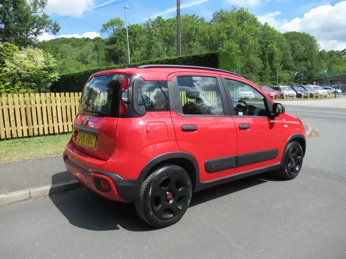 Used Fiat Panda S 69 HP (50 kW) 2019 Red Hatchback