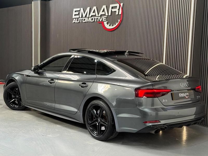 Used Audi A5 Sportback S-Line 2018 Grey Hatchback