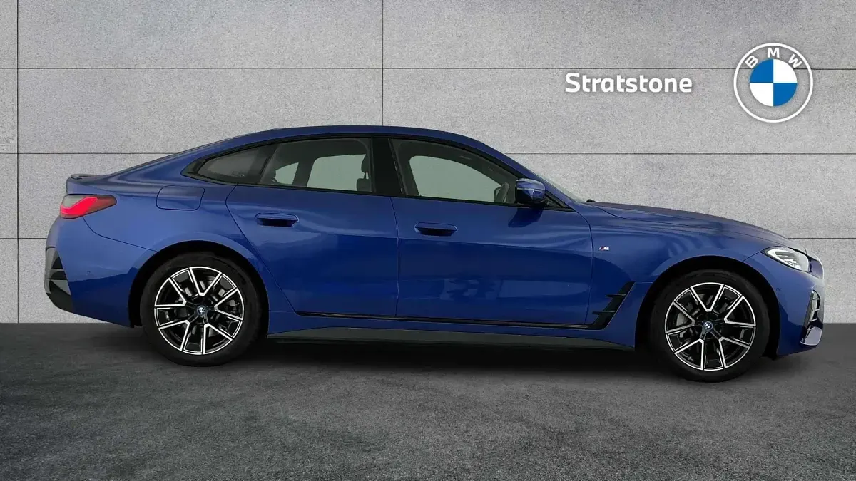 Used BMW i4 M Sport 250 kW (340 HP) 2022 Blue Sedan