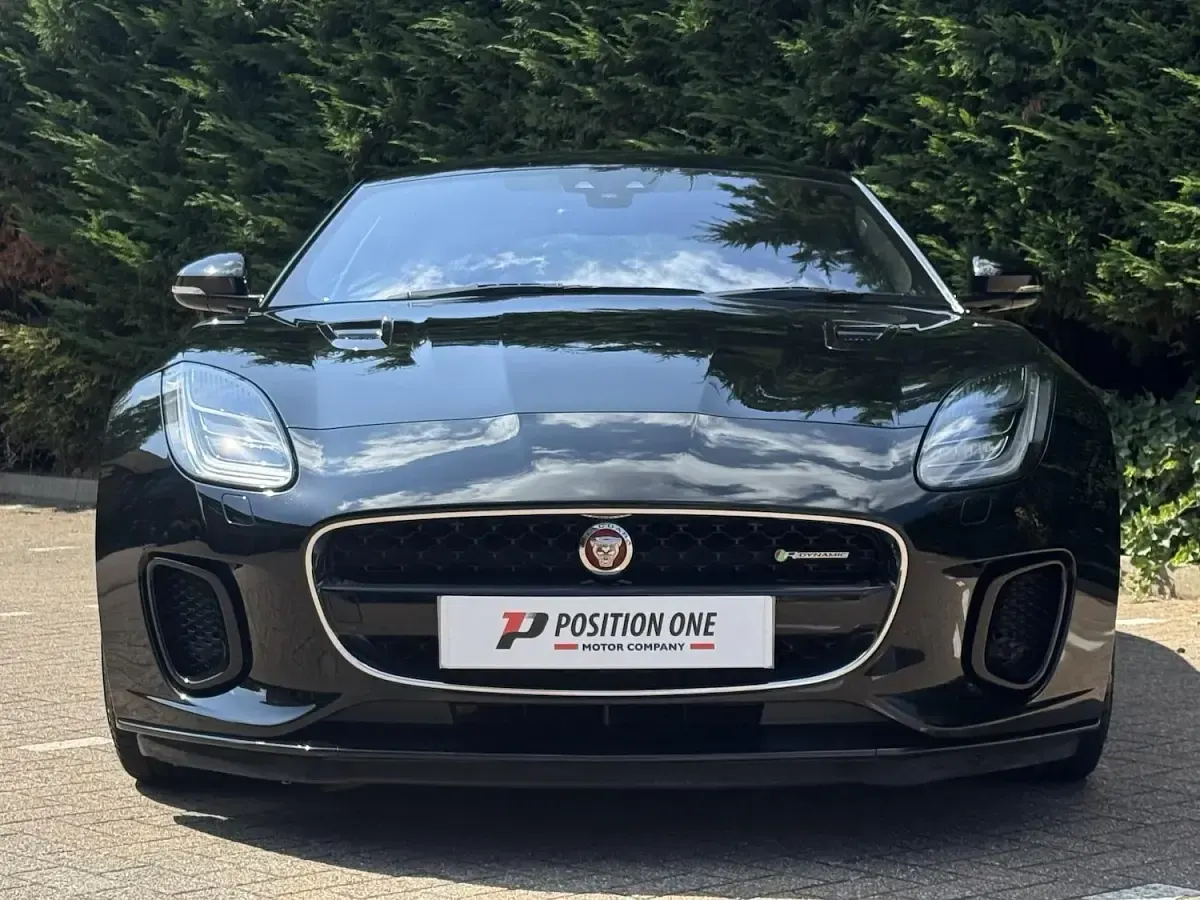 Used Jaguar F-Type R-Dynamic 380 HP (279 kW) 2017 Black Coupe