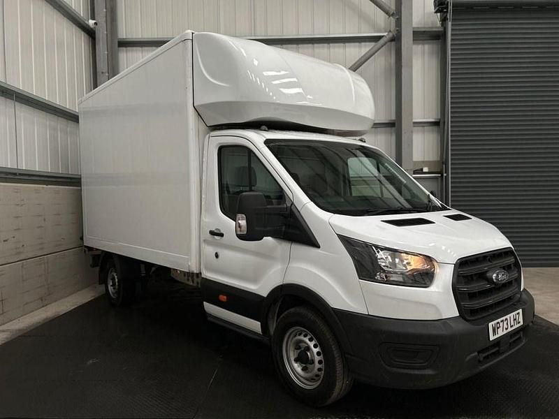 Used Ford Transit 130 HP (95 kW) 2023 White Cabriolet