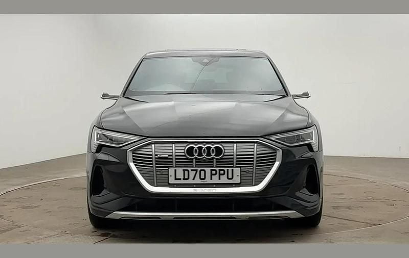 Black Used 2020 Audi e-tron Sportback S-Line SUV | £28,977 (Fair price) - Image 1/4