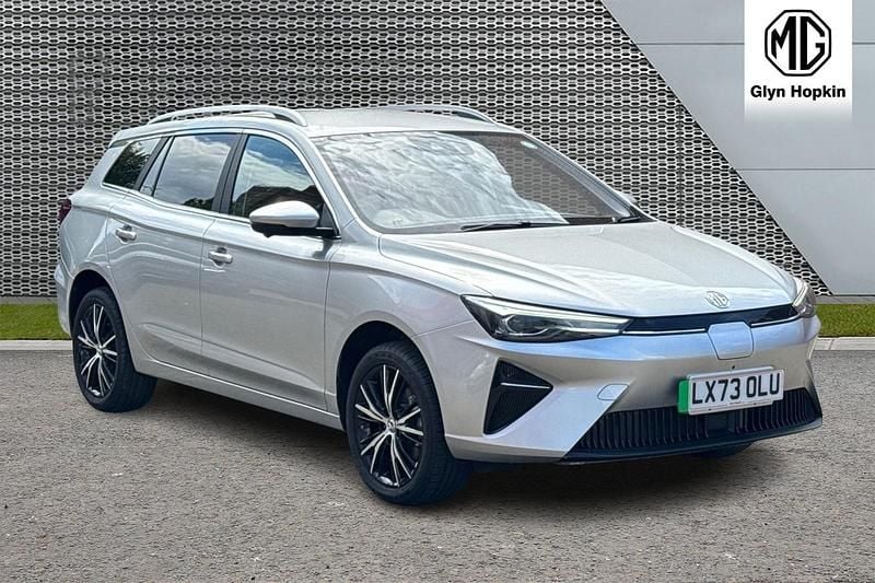 Silver Used 2023 MG MG5 EV Trophy Estate | £16,695 (Good price) - Image 1/4