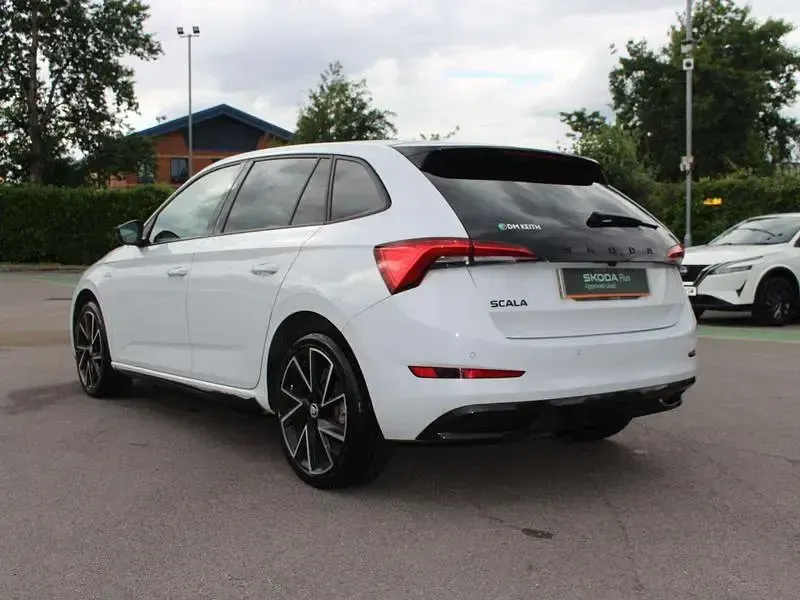 Used Skoda Scala Monte Carlo 2023 White Hatchback