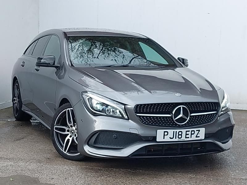 Used Mercedes CLA180 AMG line 122 HP (89 kW) 2018 Grey Sedan