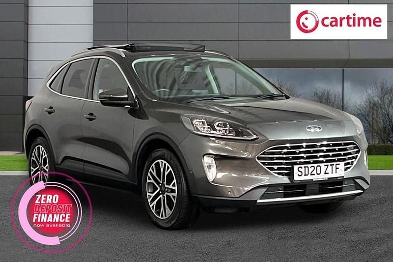 Grey Used 2020 Ford Kuga Titanium SUV | £19,350 (Fair price) - Image 1/4