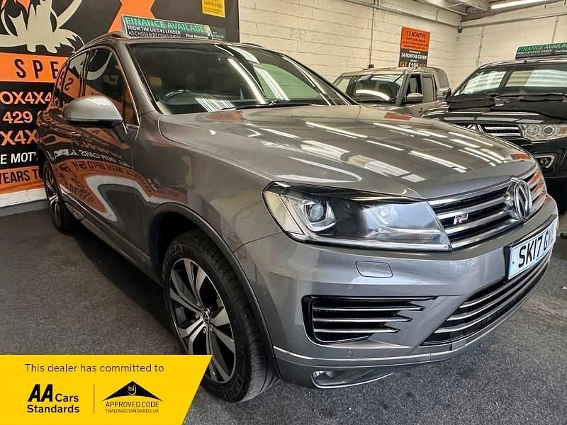 Used VW Touareg R-line 2017 Grey SUV