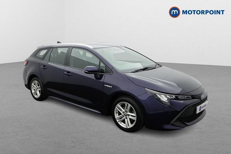 Used Toyota Corolla 122 HP (89 kW) 2021 Blue Estate